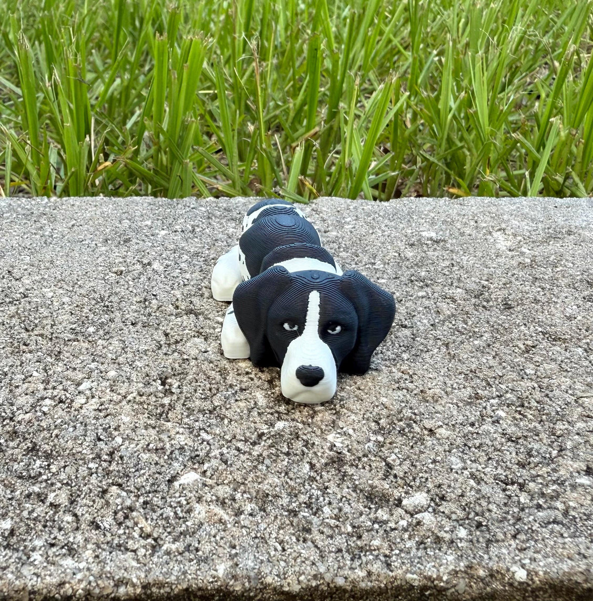 German Shorthair Pointer Flexi / Dog Breed 3D print / desk pets / desk buddy / fidget / articulated figure