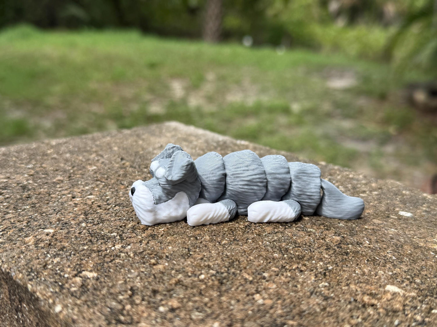 Schnauzer Flexi / 3D print / desk pets / desk buddy / fidget / articulated figure