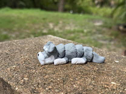 Schnauzer Flexi / 3D print / desk pets / desk buddy / fidget / articulated figure