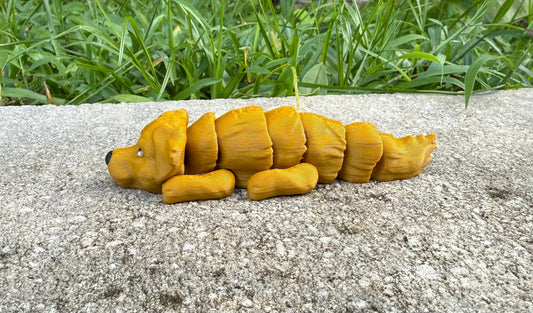 Golden Retriever Flexi / Dog Breed 3D print / desk pets / desk buddy / fidget / articulated figure