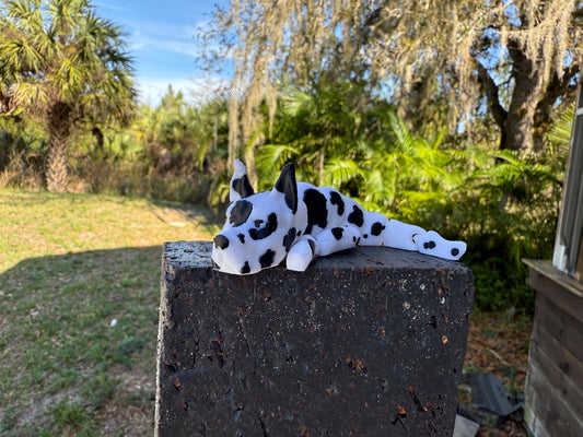 Great Dane Flexi / 3D print / desk pets / desk buddy / fidget / articulated figure