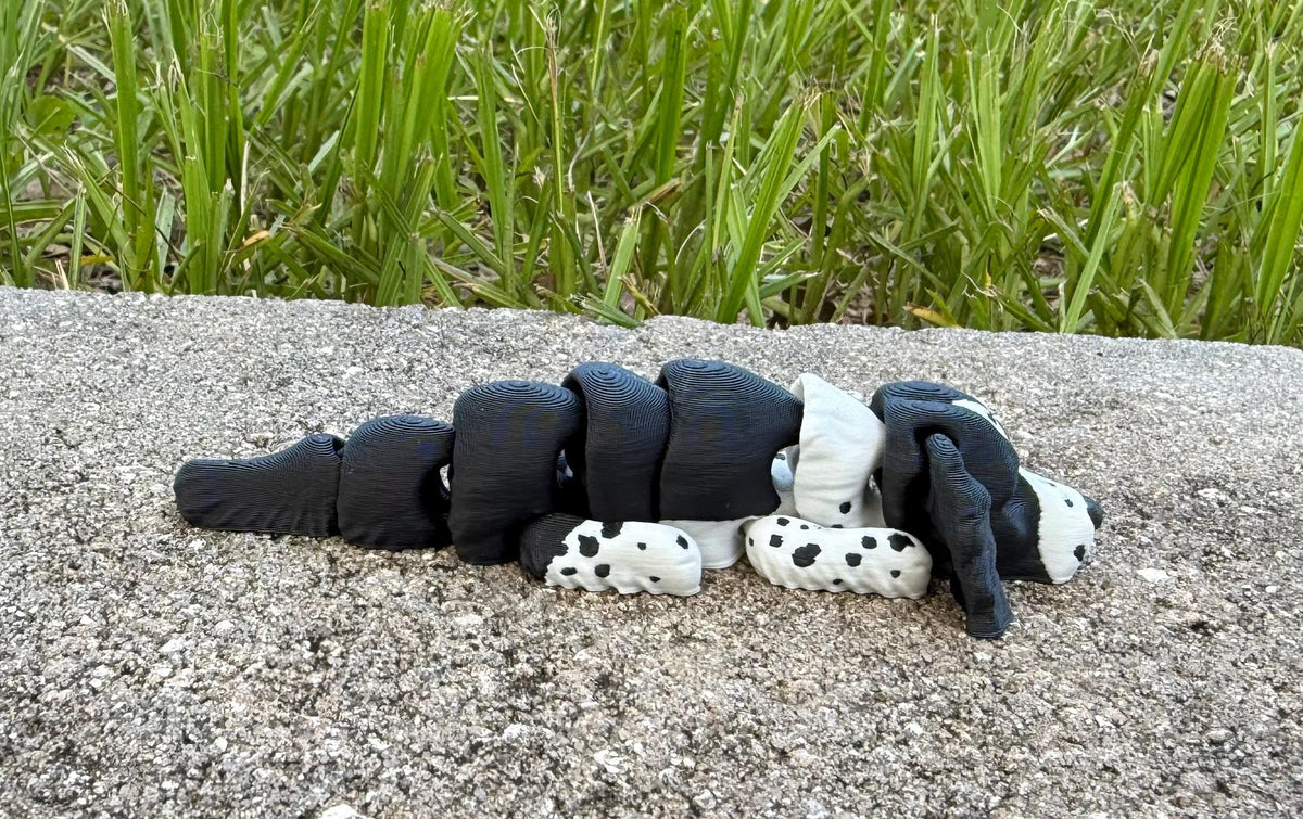 English Springer Spaniel Flexi / 3D print / desk pets / desk buddy / fidget / articulated figure