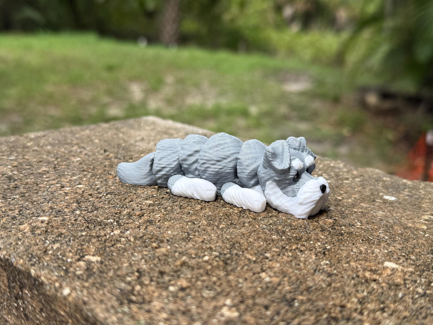 Schnauzer Flexi / 3D print / desk pets / desk buddy / fidget / articulated figure