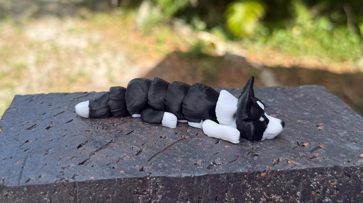 Cardigan Welsh Corgi Flexi / 3D print / desk pets / desk buddy / fidget / articulated figure